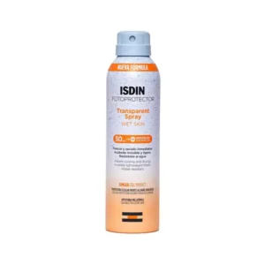 ضد آفتاب ایزدین مدل Transparent Spray اسپری حجم 250 میل