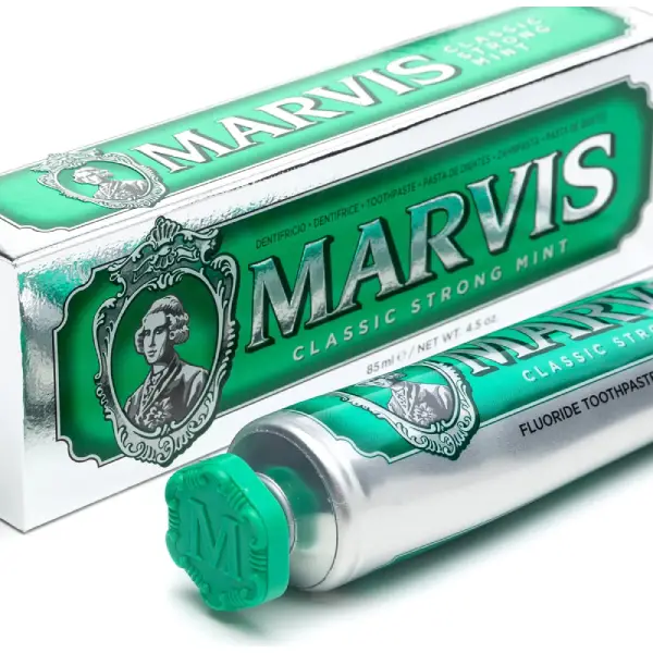 خرید خمیر دندان مارویس طعم Classic Strong Mint – نعناع کلاسیک قوی
