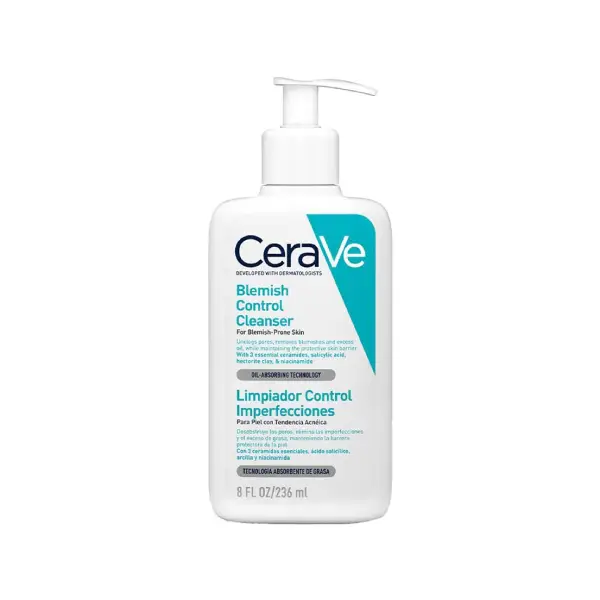 ژل شستشو ضدجوش و کنترل‌کننده چربی سراوی CeraVe