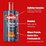 خرید شامپو ضد ریزش آلپسین 375 میل Caffeine C1