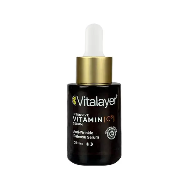 سرم روشن‌کننده و ضدلک ویتامین C ویتالیر Vitalayer