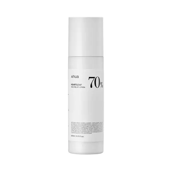 لوسیون آبرسان و تسکین‌دهنده آنوا Anua Heartleaf 70 Lotion