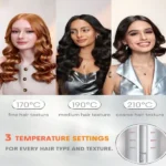 حرارت دستگاه کرلی مو شیگلم سایز ۲۵