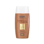 کرم ضد آفتاب رنگ برنز مجیک ایزدین مدل فیوژن واتر SPF50+