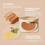 خرید پنکیک شیگلم مدل Skin Focus High Coverage Powder Foundation