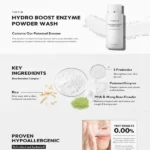 خرید پودر شستشوی آنزیمی TIRTIR مدل Hydro Boost Enzyme Powder Wash