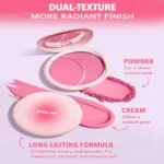 قیمت رژگونه دو طرفه کرمی و پودری شیگلم
