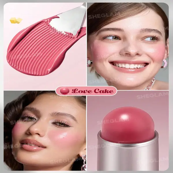 رژگونه استیکی شیگلم رنگ Love cake