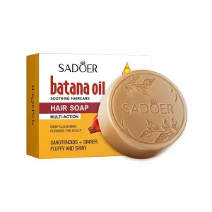 صابون شامپویی سر ضدشوره روغن باتانا سادور،Sadoer