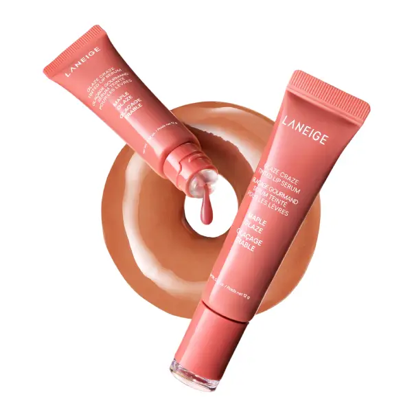 سرم لب رنگی گلیز کریز لانیژMAPLE GLAZE (ROSY MAPLE)