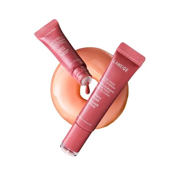 سرم لب رنگی گلیز کریز لانیژPEACH GLAZE (PEACHY CORAL)