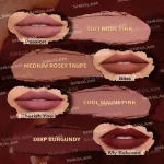 قیمت ست رژ لب مات ماندگار Dynamatte Boom شیگلم مدل Ember Rose Set