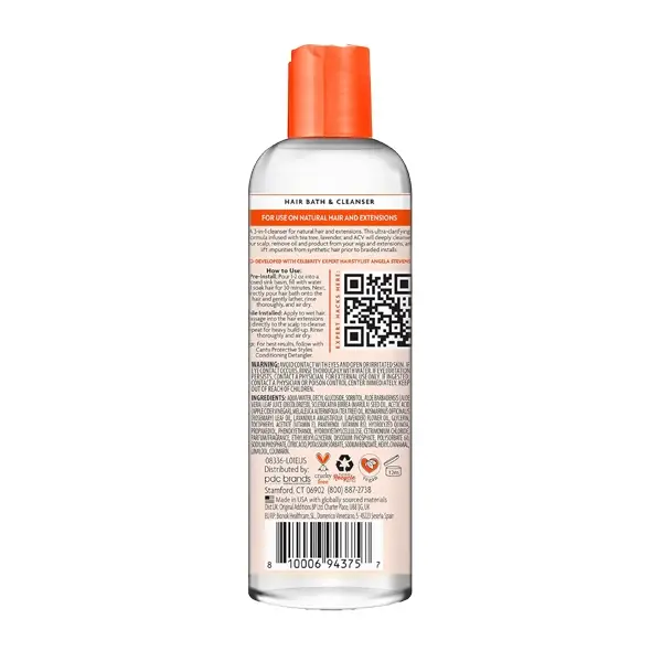 خرید پاک‌ کننده بافت مو و پوست سر کنتو – Cantu Scalp & Hair Texture Cleanser