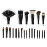 خرید ست براش حرفه‌ای کستال سنتس Coastal Scents همراه کیف 22 تیکه