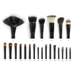 خرید ست براش حرفه‌ای کستال سنتس Coastal Scents همراه کیف 22 تیکه
