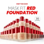 خرید کرم پودر مایع تیر تیر TIRTIR Mask Fit Red Foundation