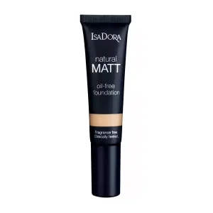 کرم پودر Natural Matt ایزادورا حجم 35 میلی‌لیتر