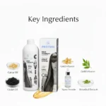 فروش پروتئین تراپی و ترمیم مو با روغن خاویار نانو و طلا وی کی WK