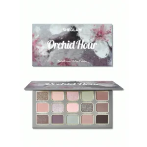 پالت سایه چشم 15 رنگ شیگلم مدل Orchid Hour