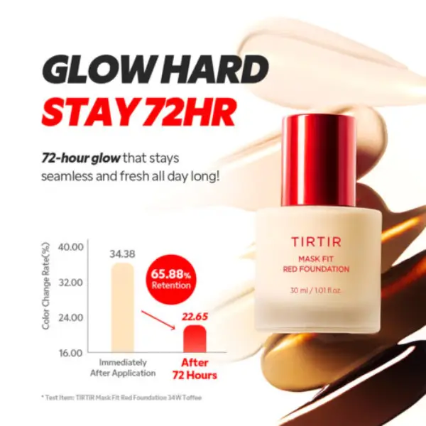 کرم پودر مایع تیر تیر TIRTIR Mask Fit Red Foundation
