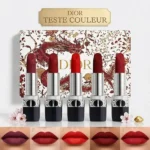 تست ست رژ لب دیور Rouge Dior Limited Edition Set