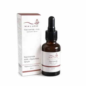 سرم نیاسینامید + AHA + هیالورونیک اسید مالوکا Maluka Niacinamide AHA Hyaluronic Serum 30ml