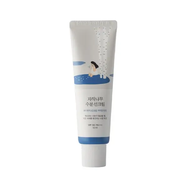 ضد آفتاب راند لب Round Lab Birch Juice Moisturizing Sun Cream SPF50+ PA++++ (حجم 50 میل)