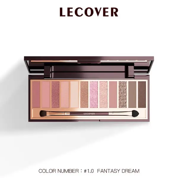 پالت سایه چشم 12 رنگ Luxury Paletty لیکاور Lecover