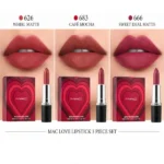 قیمت ست رژ لب مک MAC Love Matte Lipstick Set
