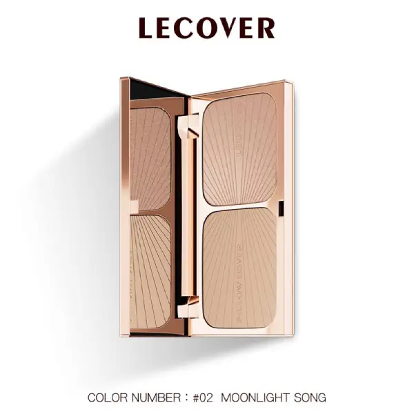قیمت پالت کانتور و هایلایتر پودری لیکاور Lecover