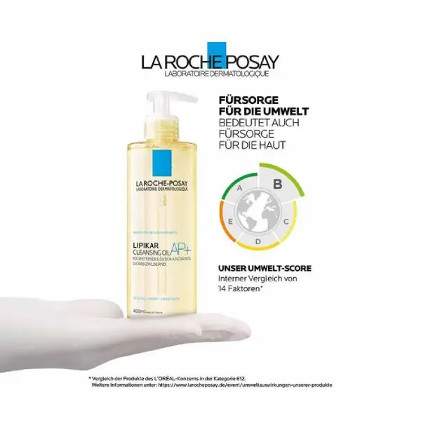 قیمت روغن شوینده و آبرسان لاروش پوزای مدلLipikar Cleansing Oil AP
