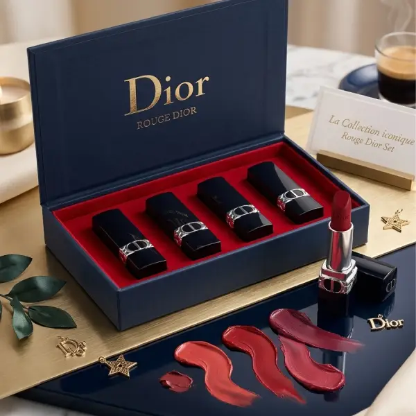 قیمت پک رژ لب مینی دیور مدل Rouge Dior Mini Lipstick Set