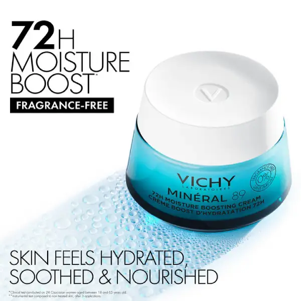 قیمت کرم آبرسان مینرال 89 بدون عطر ویشی Vichy