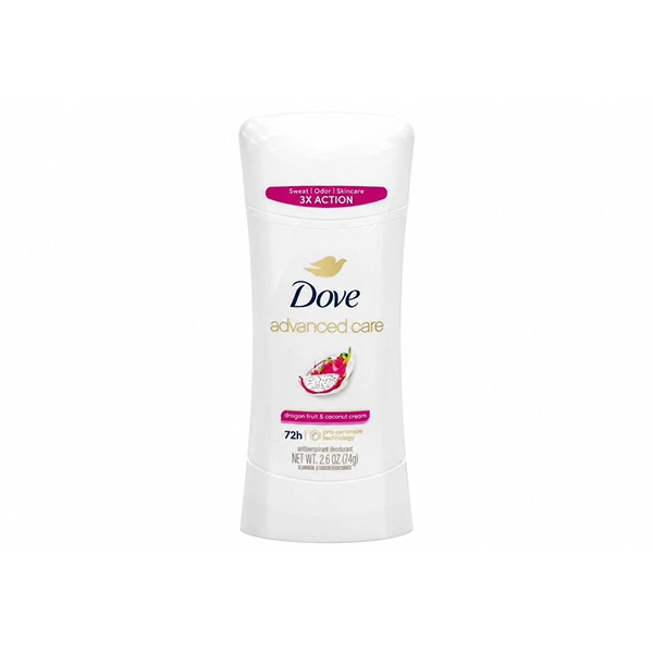 دئودورانت صابونی داو زنانه مدل Advanced Care Dragon Fruit & Coconut Cream