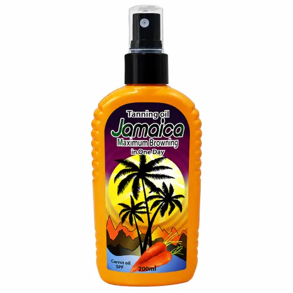 روغن برنزه کننده هویج جامائیکا Jamaica