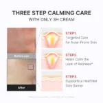 کرم ترمیم کننده و تسکین دهنده 3H مدیکوب Medicube 3H Daily Relief Cream
