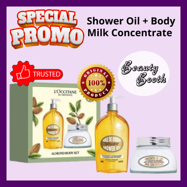 قیمت ست روغن دوش و کنسانتره شیر بادام لوکسیتان L’Occitane