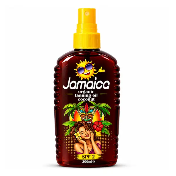 قیمت روغن برنزه کننده جامائیکا حاوی عصاره نارگیل Jamaica