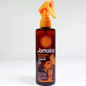 روغن برنزه‌کننده بدن حاوی عصاره قهوه جامائیکا Jamaica