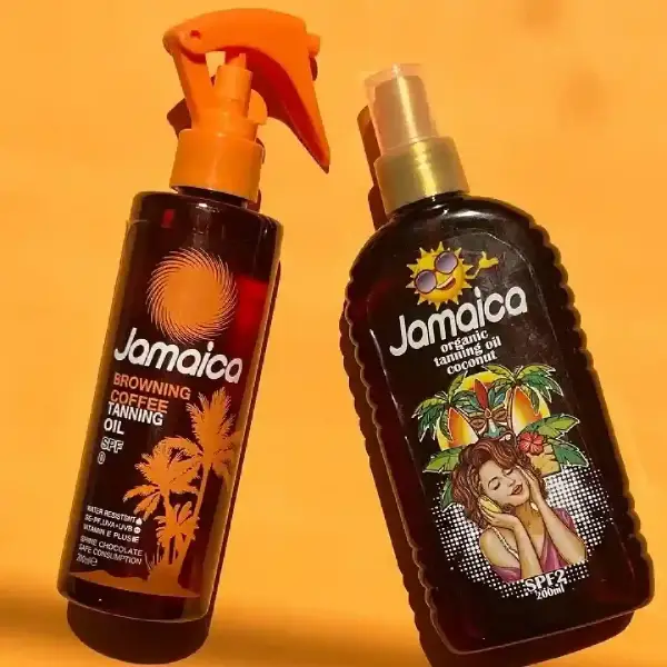 قیمت روغن برنزه‌کننده بدن حاوی عصاره قهوه جامائیکا Jamaica