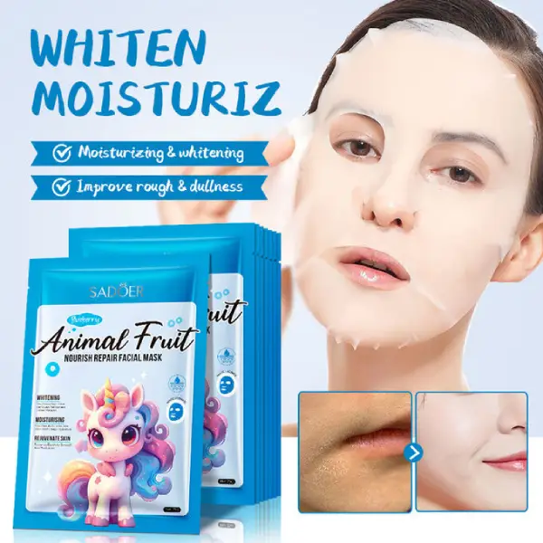 قیمت ماسک صورت طرح اسب تک شاخ بلوبری سادورSADOER