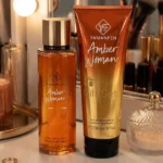 قیمت ست هدیه بادی اسپلش و لوسیون بدن یامانفن مدل Amber Woman