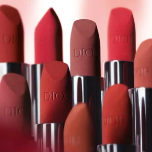 رژ لب لاکچری دیور مدل Rouge Dior 1 Dior luxury lipstick model Rouge Dior