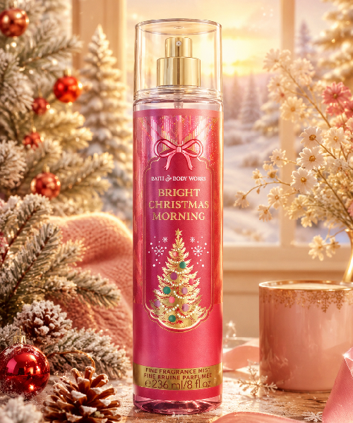 قیمت بادی میست زنانه بث اند بادی ورکس مدل Bright Christmas Morning