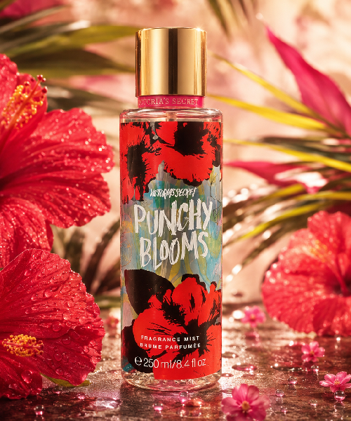 بادی اسپلش 250Ml زنانه ویکتوریا سکرت مدل Punchy Blooms امارات 1 مدل Punchy Blooms
