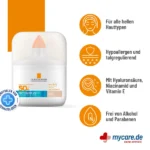 خرید ضدآفتاب رنگی آنتلیوس UVair SPF50+ لاروش پوزای رنگ NATUREL