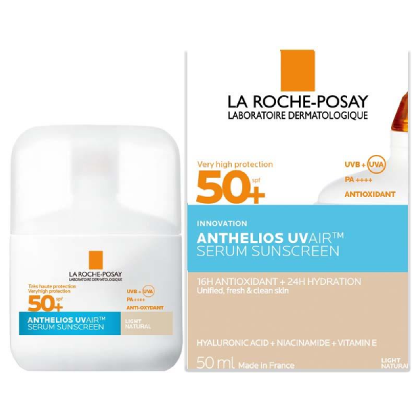 قیمت ضدآفتاب رنگی آنتلیوس UVair SPF50+ لاروش پوزای رنگ NATUREL