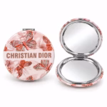 آینه جیبی دوطرفه طرح پروانه Christian Dior
