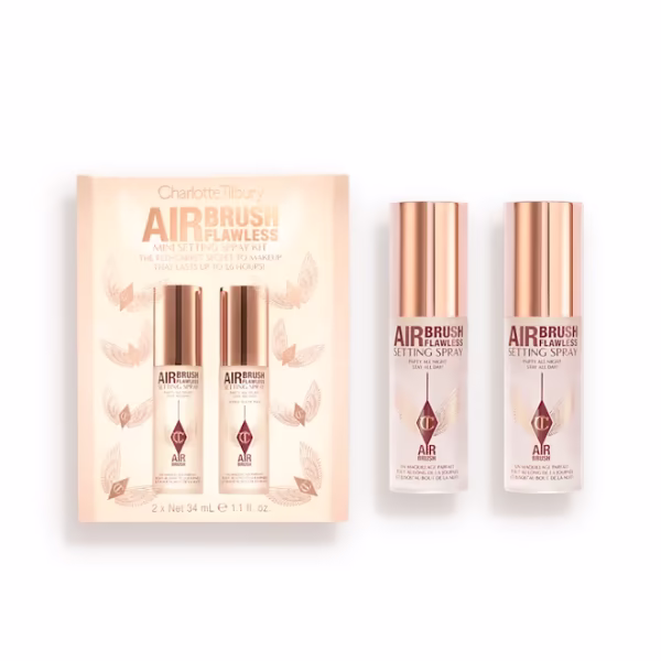 اسپری فیکس مینی شارلوت تیلبری Airbrush Flawless Setting Spray Mini Kit