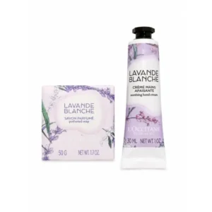 پک کرم دست و صابون لوکسیتان مدل Lavande Blanche